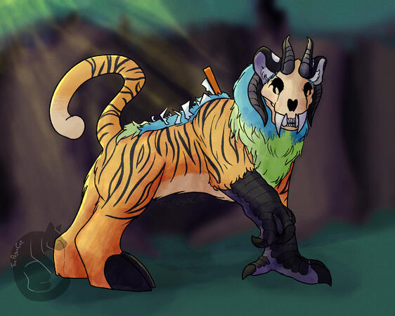 Rendered full-body